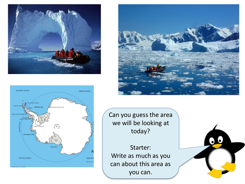 (11) Antartica Lesson, Natural Hazards SoW - Year 7 Geography