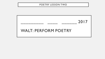 Performing poetry by haras123 | Teaching Resources