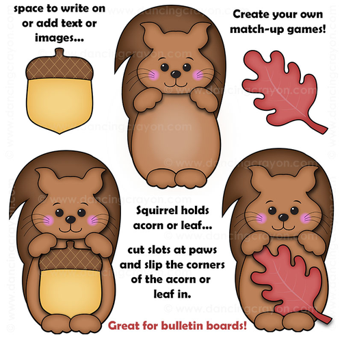 Squirrel Clip Art | Teaching Resources