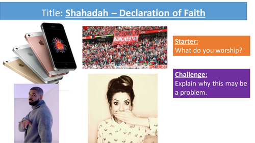 3.2 Shahadah - Topic: Living the Muslim Life - New Edexcel