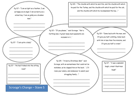 A Christmas Carol Stave 4 and 5  Teaching Resources