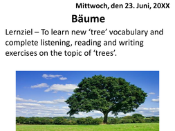 Introduction to Trees | Teaching Resources