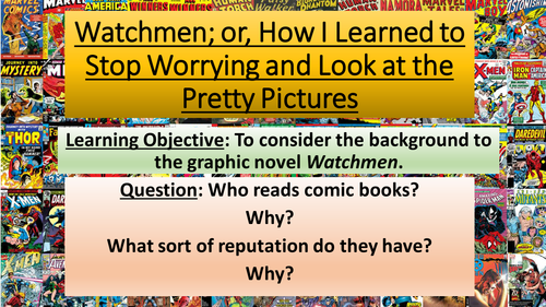 IB English A - Literature - Part 4 - Options - Watchmen Unit | Teaching ...