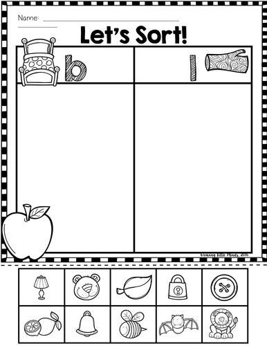 Beginning Sound Phoneme Isolation Sorts | Teaching Resources