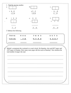 Worksheet grade3 | Teaching Resources