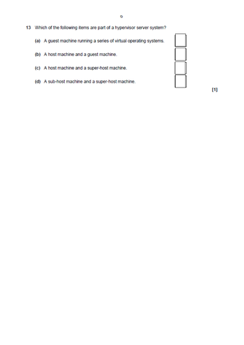 OCR Cambridge Technicals in IT - Unit 1 - 3.1 - Types of servers