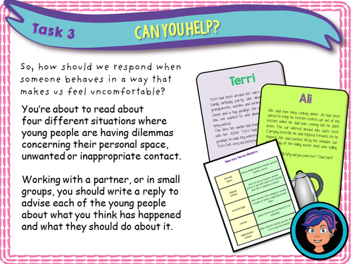 Consent Boundaries Rse Pshe Teaching Resources