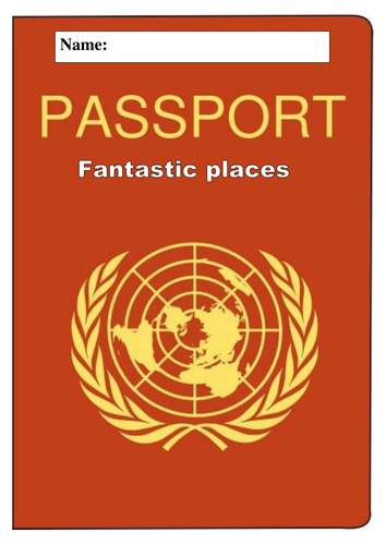 Fantastic Places Passport