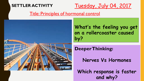 AQA new specification-Principles of hormonal control-B11.1