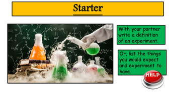 experiment definition a level psychology