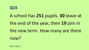 Mental Maths Tests Year 4 by FullShelf | Teaching Resources