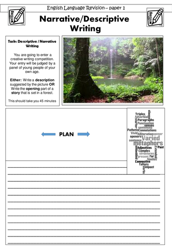English Language Paper 1 and 2 - Revision Pack (AQA) | Teaching Resources