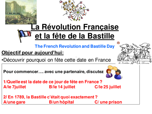 LA FETE DE LA BASTILLE