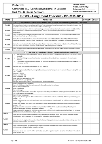 Cambridge Technicals - Business Studies Level 03 - 2016 Specification ...