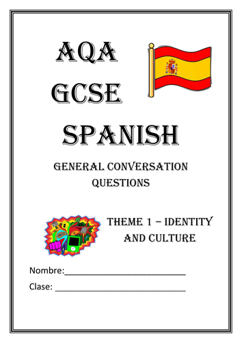 Gcse Spanish General Conversation Answers