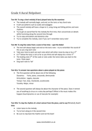 ABRSM Grade 4 Aural help sheet | Teaching Resources