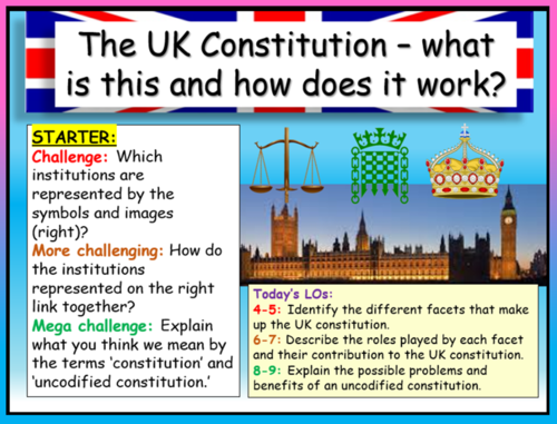 UK Constitution | Teaching Resources