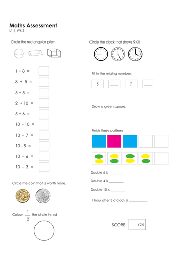 maths mental grade 1 and 2 teaching resources