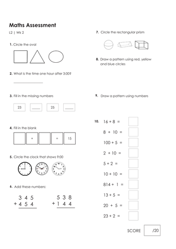 maths mental grade 1 and 2 teaching resources