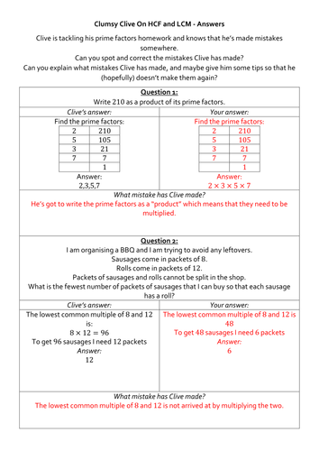 Clumsy-Clive-On-HCF-and-LCM---Answers.docx