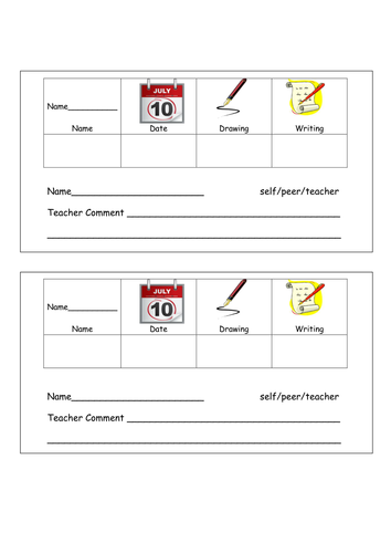 Formative Writing Assessment