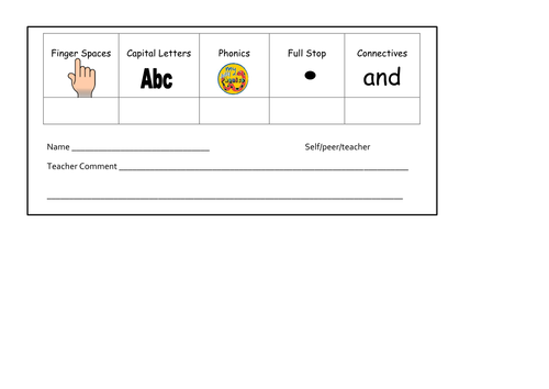 Formative Assessment for Writing