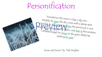 Personification | Teaching Resources
