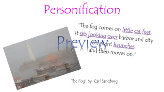 Personification | Teaching Resources
