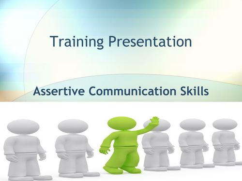 assertiveness skills workbook and powerpoint presentation teaching resources