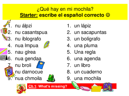 Spanish KS3 Year 7 HT1 resources - CLASSROOM LANGUAGE, PRONUNCIATION ...