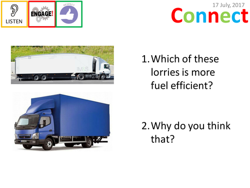 Forces and Pressure KS3 Physics Topic - L3 - Friction and Air Resistance