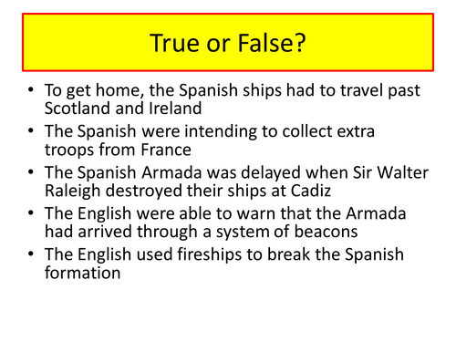 AQA 8145 Elizabeth - Defeat of the Spanish Armada