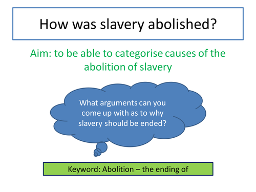 Abolition of Slavery