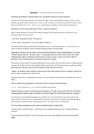 Example Greater Depth Story KS2 - Thriller/Horror/Mystery Genre ...
