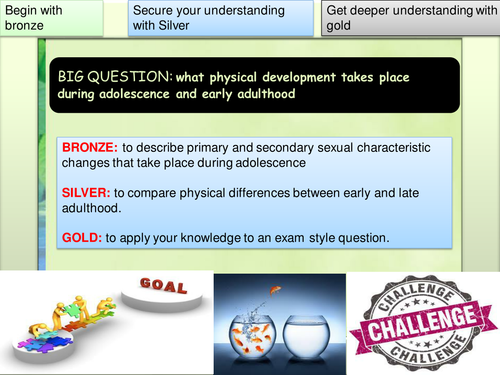 BTEC Level 2 Tech Award (NEW SPEC)-unit 1-Physical changes adolescence and early adulthood