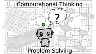 problem solving consist of five steps using computational thinking