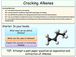 Cracking Alkanes and Alkenes | Teaching Resources