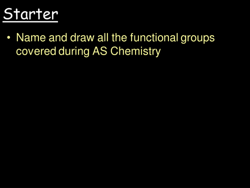 Chemical analysis for organic molecules