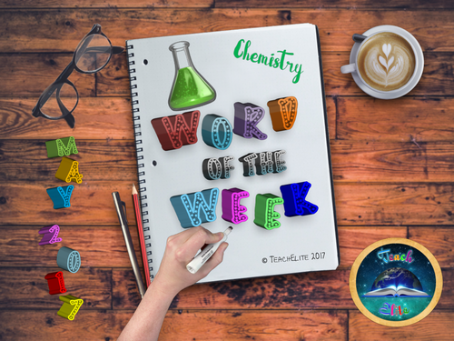 Chemistry Word of the Week MAY