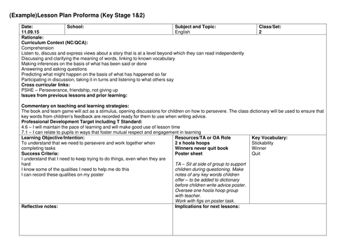 Year 2 Stickability lesson based on 'Winners Never Quit' by Mia Hamm ...
