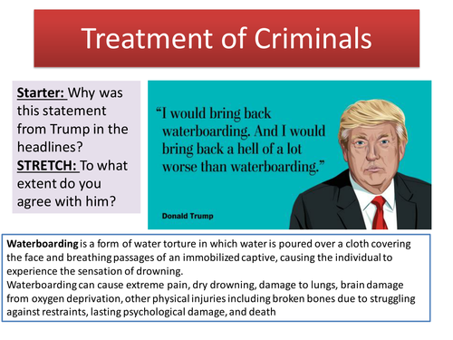 2.7 Treatment of Criminals - Topic: Crime and Punishment through Islam - New Edexcel GCSE