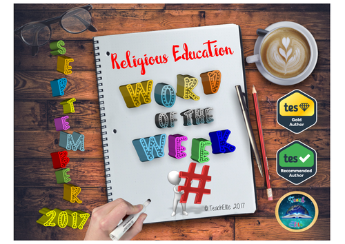 Religious Studies - Word For the Week - Numeracy for September