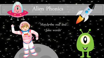 Alien Phonics Game: Phase 4 sounds | Teaching Resources