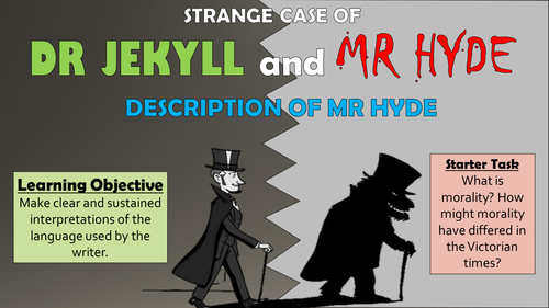 Dr Jekyll and Mr Hyde: Description of Mr Hyde!