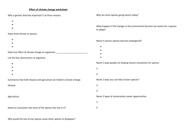 New Spec - A level biology - OCR - Module 4 - Biodiversity - Chapter 11