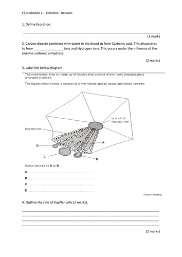 New Spec Excretion revision materials