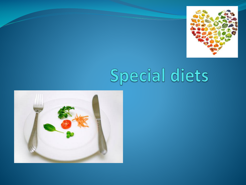 special diet assignment