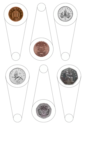 Coin Fan Card | Teaching Resources