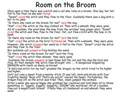 Room on the Broom Talk for Write Text and Invention Text (including