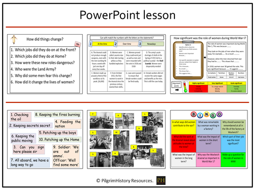 Women in World War 1 | Teaching Resources